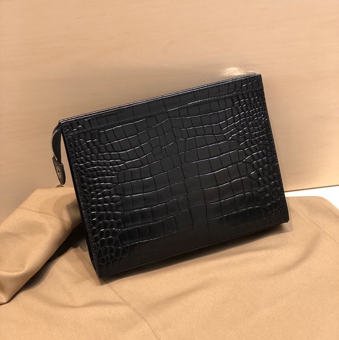 LOUIS VUITTON 루이비통 2020 포쉐트 보야지 남여공용 클러치백 M61692,LOUB1706,26cm,블랙,카멜,와인