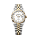 35위 (실사영상) ROLEX 로렉스 최고급형 데이져스트 m126233-0029 드레스워치 넘버원 18K 옐로골드 투톤 콤비 화이트 다이얼 브레이슬릿 스위스 ETA 2836-2 오토매틱 무브먼트 rol0559