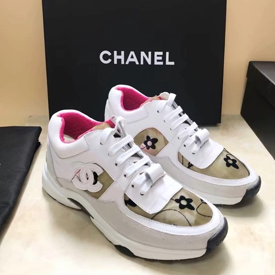 CHANEL 샤넬 CC로고 트레이너 런닝화2 4COLOR