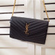 SAINT LAURENT 생로랑 모노그램 마틀라세 숄더백 360452-1