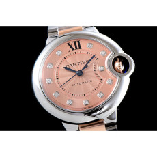 CARTIER 까르띠에 발롱블루 33mm-39 W3BB0002