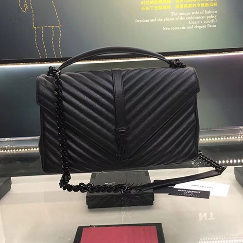 SAINT LAURENT 생로랑 흑니켈 32CM Y87105-1