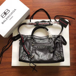 BALENCIAGA 발렌시아가 클래식 실버 시티 CLASSIC SLIVER CITY 801B 38CM