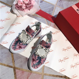 ROGER VIVIER 로저비비에 스니커즈 굽높이6CM  R70666-1 (255사이즈 주문제작)