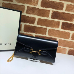 GUCCI 구찌 1955 홀스빗 체인 지갑 614381
