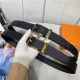 LOUIS VUITTON 루이비통 남성용 벨트 35MM L45001 2020/신상