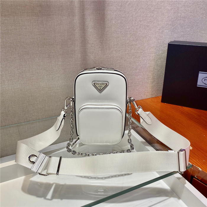 PRADA  프라다 가죽 미니 핸드백 1BH183 2COLOR