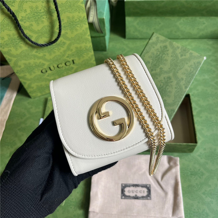 GUCCI 구찌 블론디 미디엄 체인 지갑 725219 2COLOR