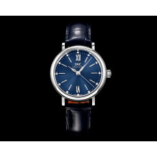 IWC 아이더블유씨 포르토피노 34 실버 블루다이얼