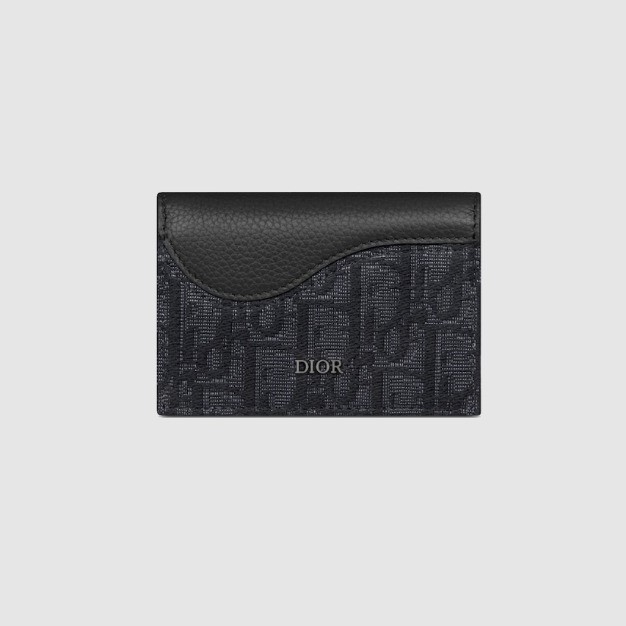DIOR 디올 Saddle 비즈니스 카드 지갑 2ADCH