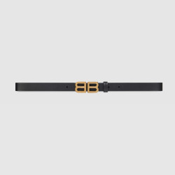 BALENCIAGA 발렌시아가 BB 씬 벨트 673518 (20mm) 2COLOR
