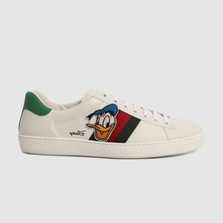 GUCCI 구찌 여성용 스니커즈 도날드덕 에이스 스니커즈 649401