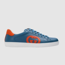 GUCCI 구찌 남여공용 스니커즈 에이스 인터로킹 스니커즈 625783