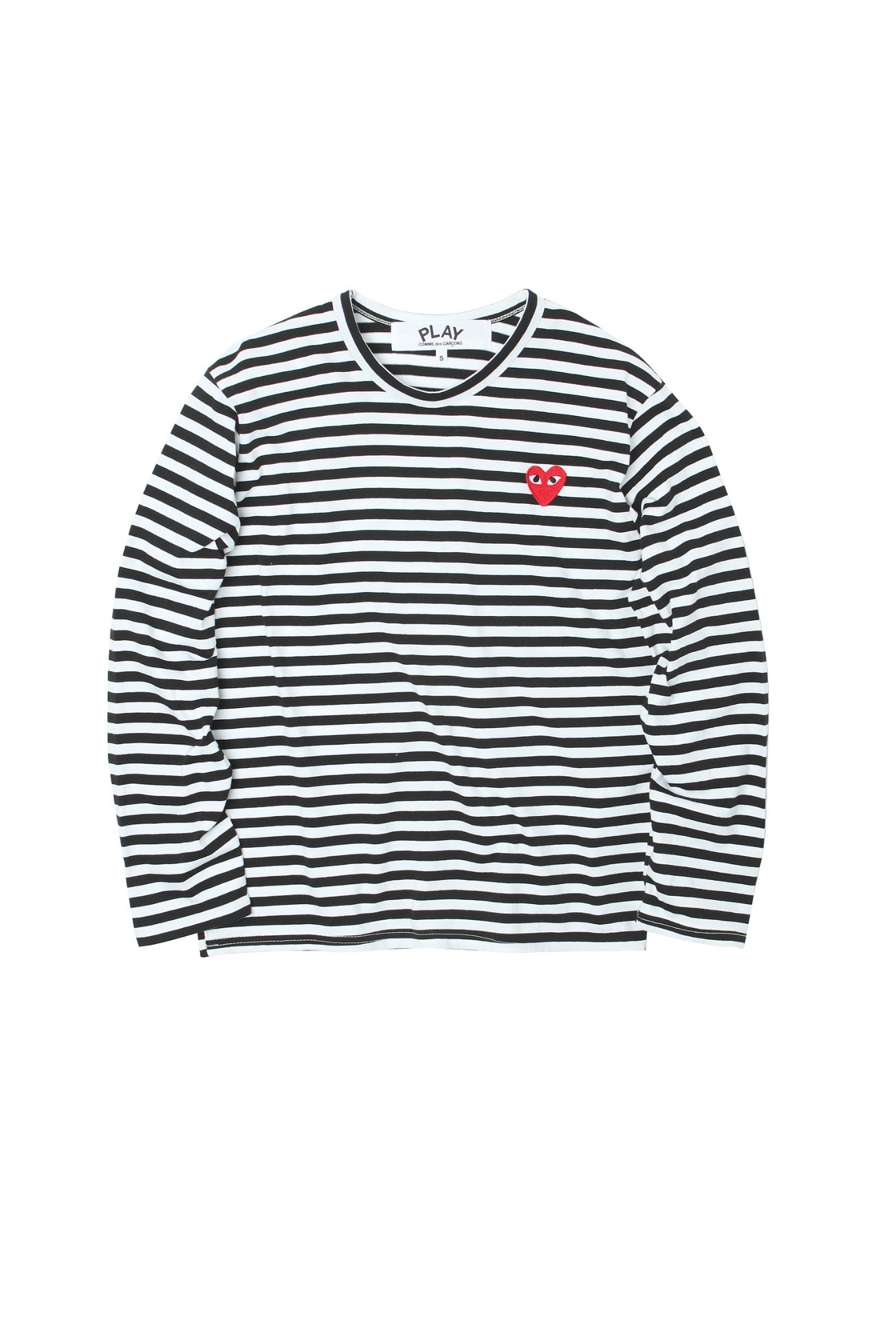  COMME DES GARCONS 꼼데가르송 하트 단가라 긴팔 3COLOR