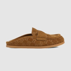 GUCCI 구찌 여성용 더블 G 디테일의 뮬 817468