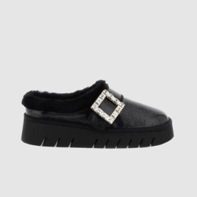 ROGER VIVIER 로저비비에 여성용 크리스탈 뮬 7163