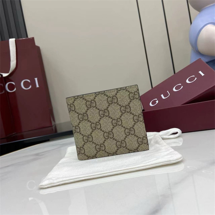GUCCI 구찌 GG 엠블럼 반지갑 821201-1
