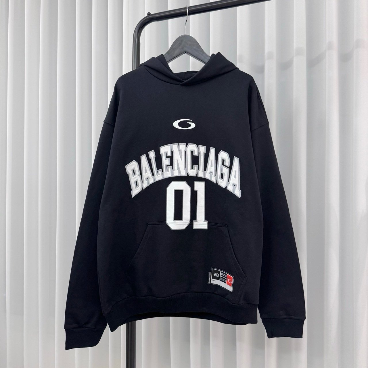 BALENCIAGA 발렌시아가 바스켓볼 시리즈 라지핏 후디