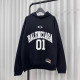 BALENCIAGA 발렌시아가 바스켓볼 시리즈 라지핏 후디