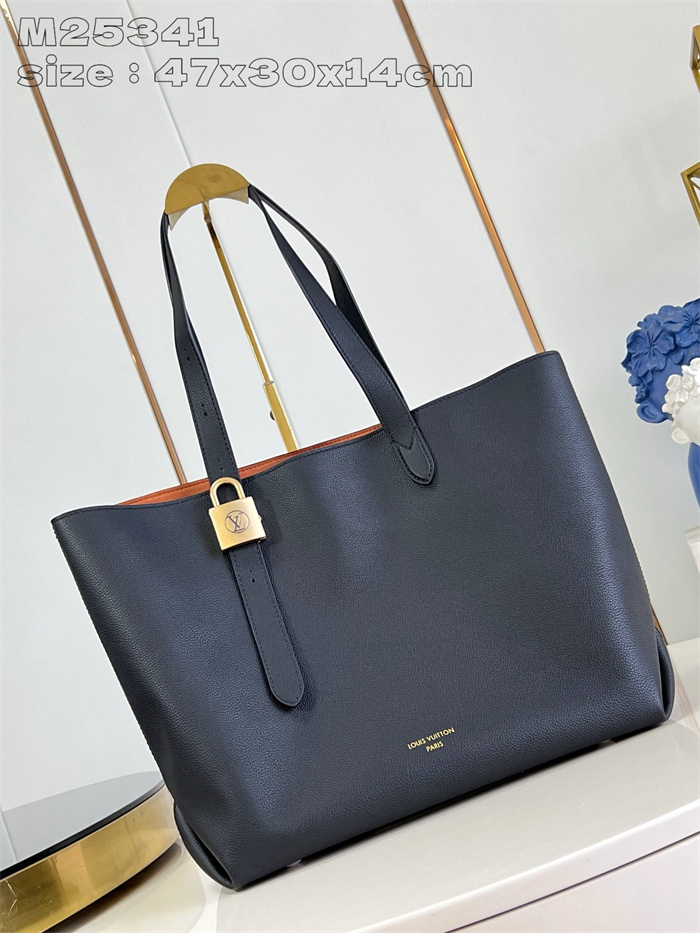 LOUIS VUITTON 루이비통 로우 키 카바스 토트백 MM M25341 3COLOR