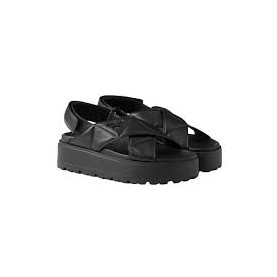 PRADA 프라다 로고 러버 샌들