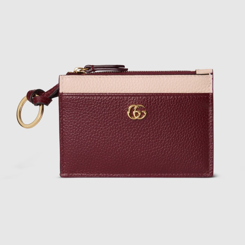 GUCCI 구찌 GG 마몽 지퍼 키 파우치 837966
