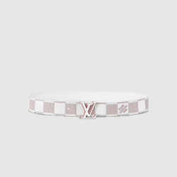 LOUIS VUITTON 루이비통 LV OPTIC 리버서블 이니셜 벨트 M0556U