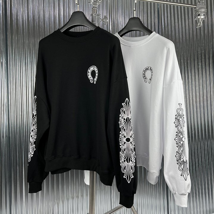 CHROME HEARTS 크롬하츠 스트롤 로고 맨투맨