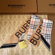 BURBERRY 버버리 베이지 실크 방도