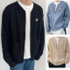 MAISON KITSUNE 메종키츠네 캐시 하찌 니트 집업