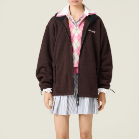 MIUMIU 미우미우 플리스 집업 자켓