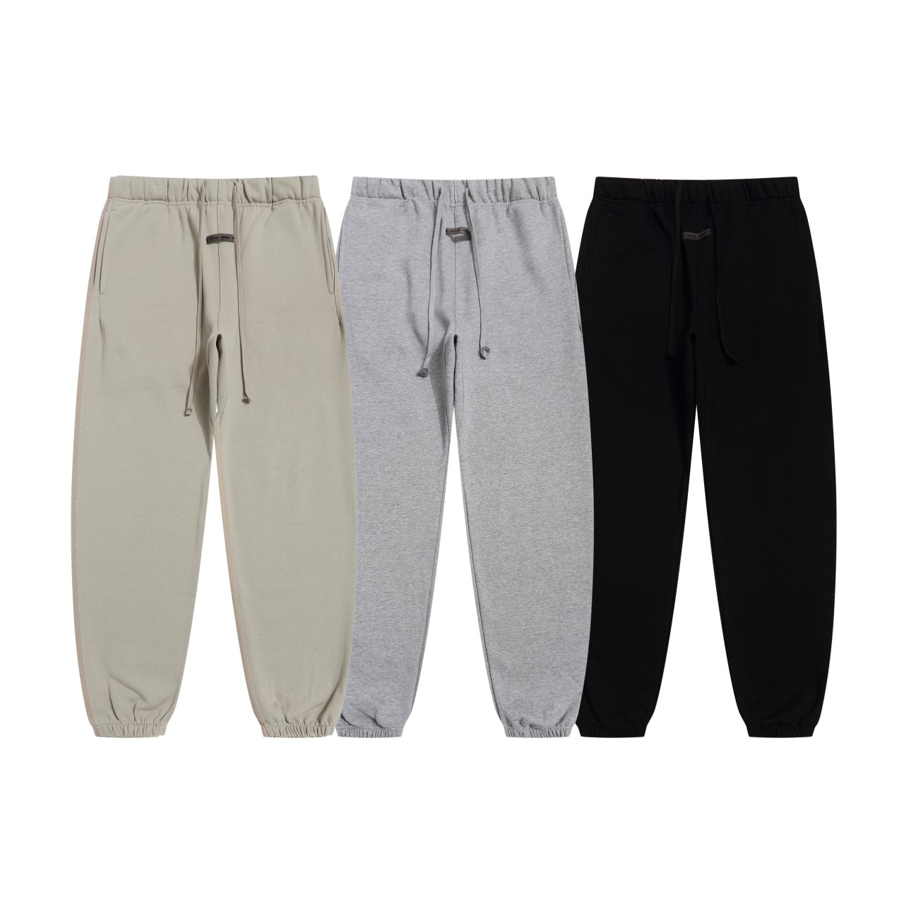 FEAR OF GOD 피어오브갓 에센셜 750 패치 플리스 스웨트 팬츠