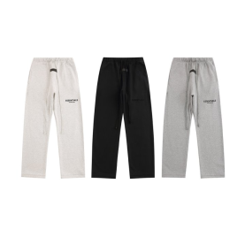 FEAR OF GOD 피어오브갓 에센셜 903 로고 플리스 스웨트 팬츠