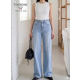 THOM BROWNE 톰브라운 밴딩 일자와이드 팬츠 (831)