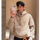 LOUIS VUITTON 루이비통 64242 인타르시아 자카드 니트 후드