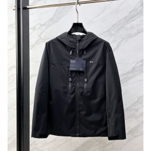 PRADA 프라다 607150 리네아 로사 테크 후드 자켓