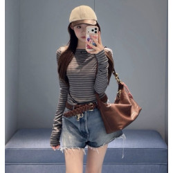 MIUMIU 미우미우 오프숄더 티셔츠