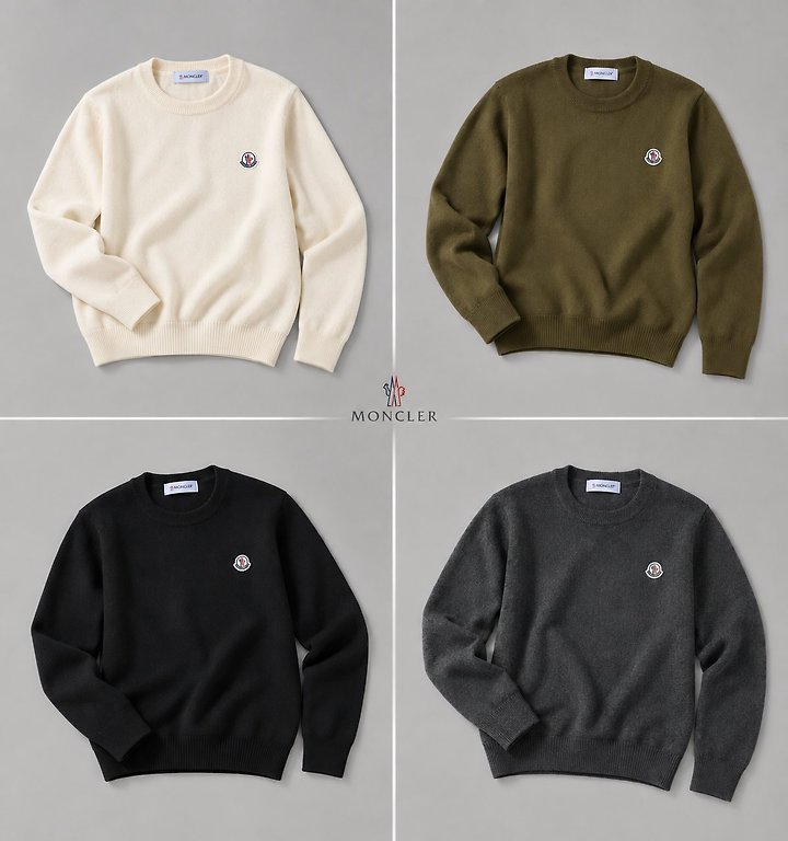 MONCLER 몽클레어 루즈핏 라운드 니트 (여성)
