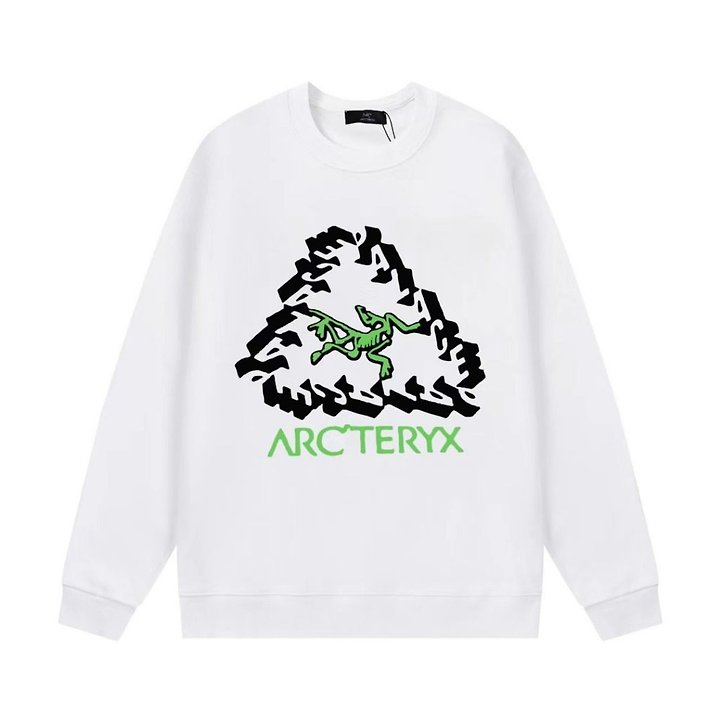 ARC'TERYX 아크테릭스 그린 삼각 로고 맨투맨 2COLOR