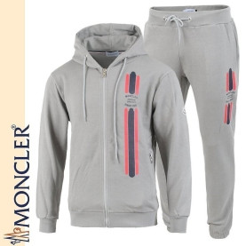 MONCLER 몽클레어 피그먼트 삼선 나염 후드집업 셋업
