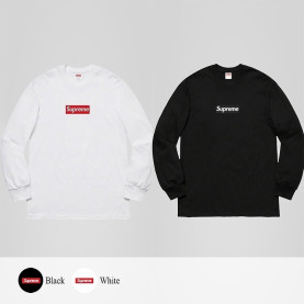 SUPREME 슈프림 박스로고 롱슬리브