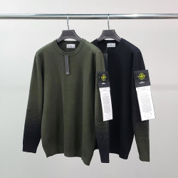 STONE ISLAND 스톤아일랜드 와펜 그라데이션 울 니트