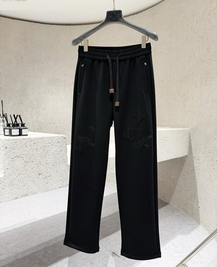 LOUIS VUITTON 루이비통 브라운탭 모노그램 스웻 팬츠