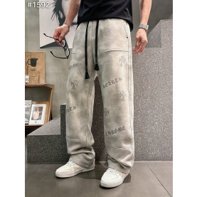 CHROME HEARTS 크롬하츠 크로스 레터링 워싱 스웻 팬츠