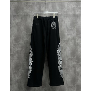 CHROME HEARTS 크롬하츠 홀스슈 플로랄 트랙 팬츠